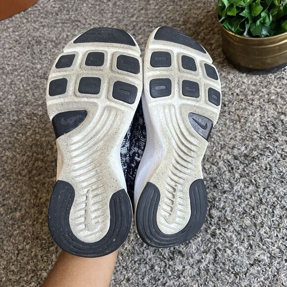 Nike Black White Super Rep Go 3 Flyknit Sneakers Shoe Womens Size 6.5 - Picture 5 of 10